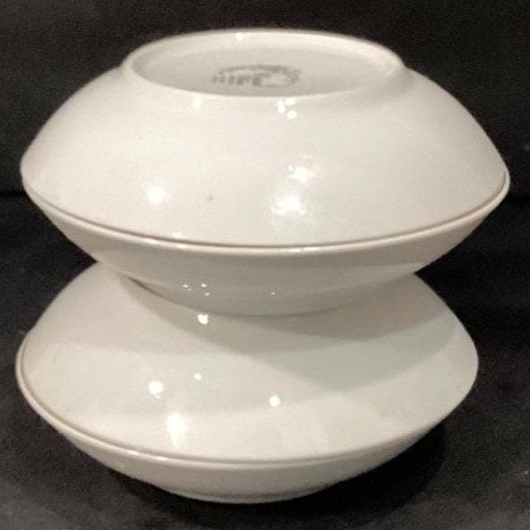 Crescent China "Chelsea" Berry Bowls, Set of 4, Vintage Porcelain Dinnerware - Thumbnail 11