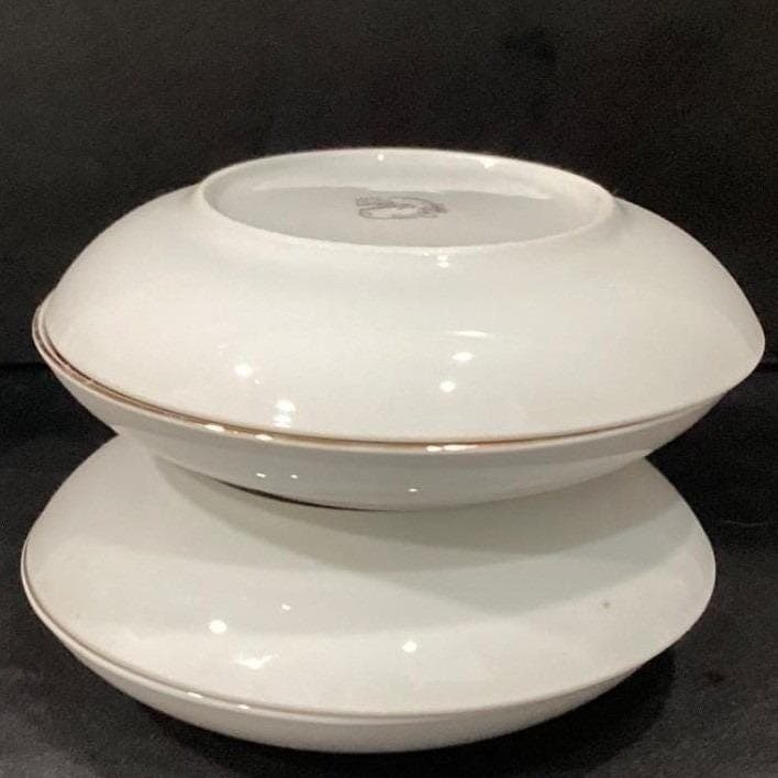 Crescent China "Chelsea" Salad Bowls, Set of 4, Vintage Porcelain Dinnerware - Thumbnail 12
