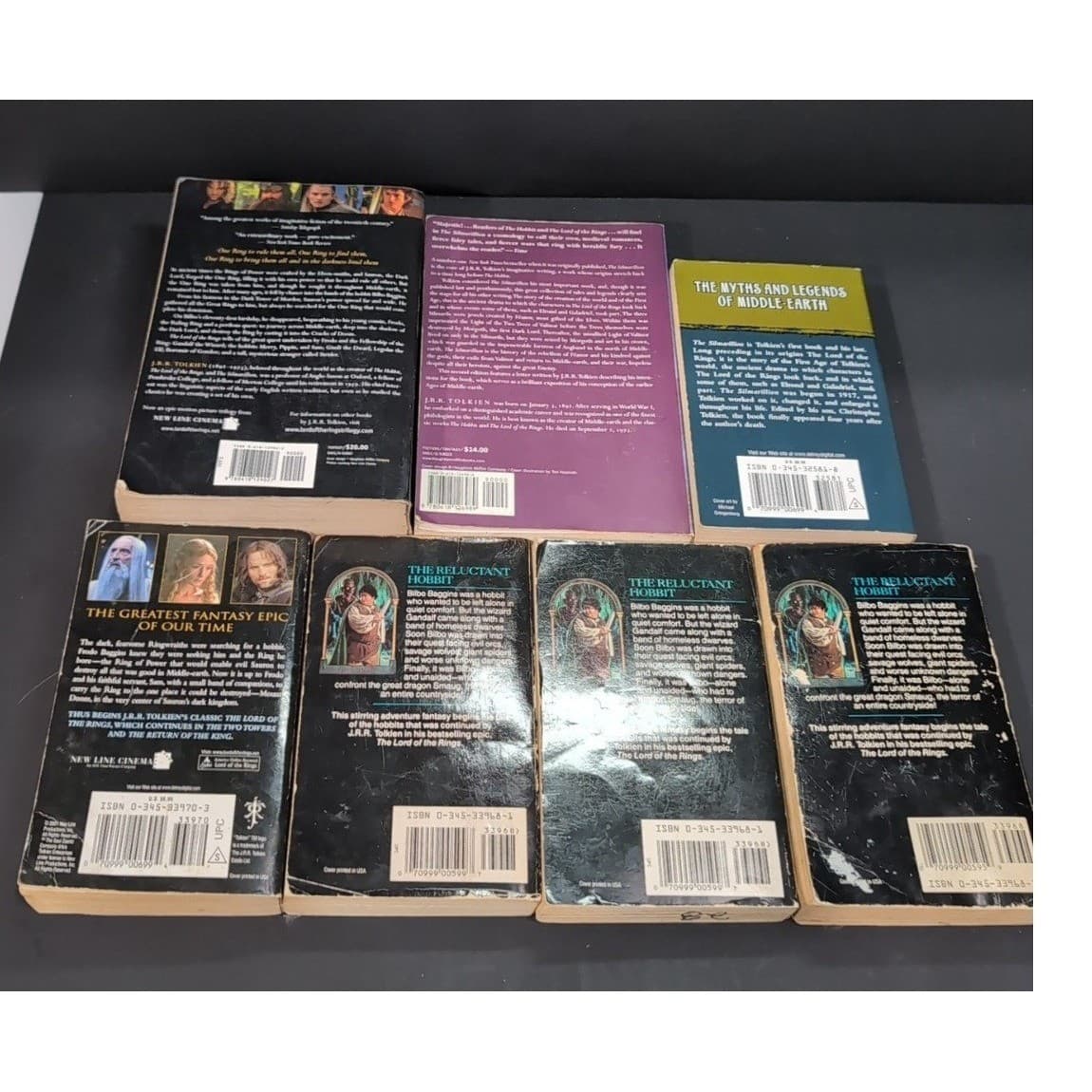 JRR Tolkien Book Seven Bundle: Lord of the Rings, The Hobbit, Silmarillion, Etc. - Thumbnail 5