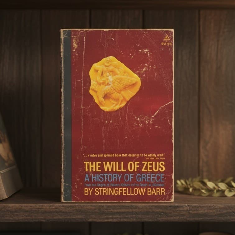 The Will of Zeus A History of Greece Stringfellow Barr Delta Book 1965 Paperback