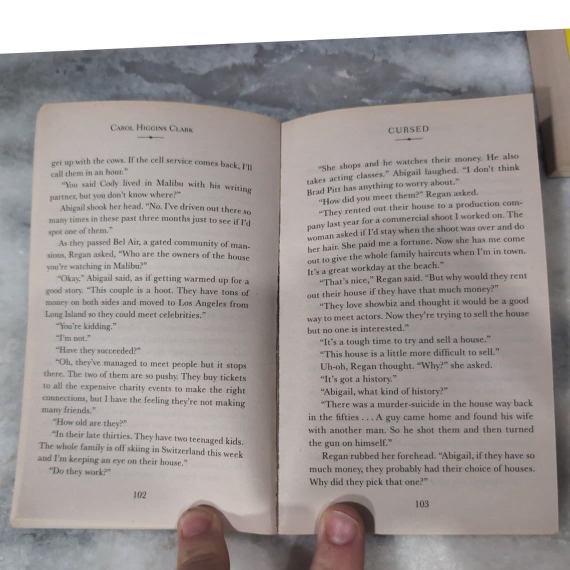 Carol Higgins Clark Regan Reilly Mystery Books, Cursed Zapped & Wrecked PB - Thumbnail 6