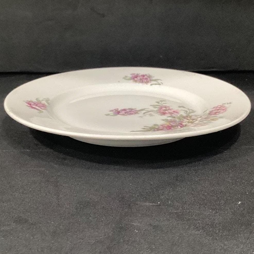 Brighton China "Sweetheart Rosebud" Dinner Plate, Vintage Pink Rose Porcelain - Thumbnail 8
