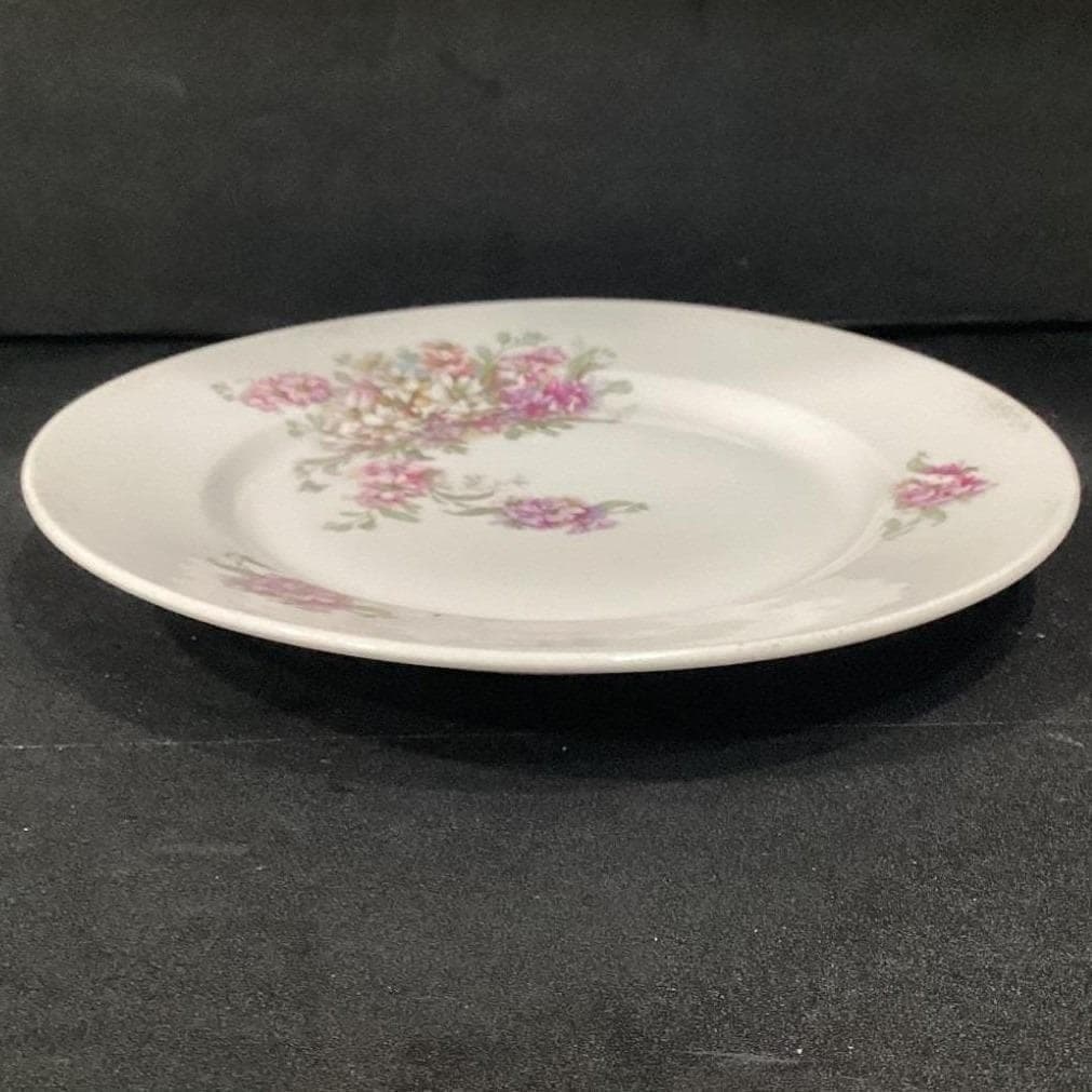 Brighton China "Sweetheart Rosebud" Dinner Plate, Vintage Pink Rose Porcelain - Thumbnail 10