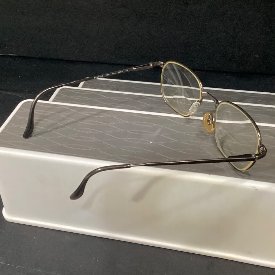 Montblanc MB 395 014 Eyeglasses & Luxottica Titanium 1009 Frames Bundle Mens - Thumbnail 9