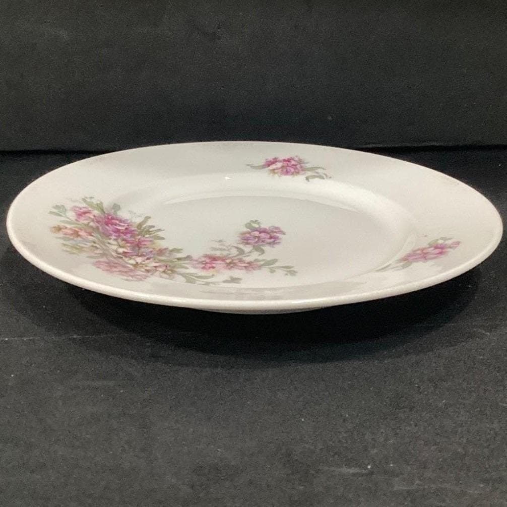 Brighton China "Sweetheart Rosebud" Dinner Plate, Vintage Pink Rose Porcelain - Thumbnail 11
