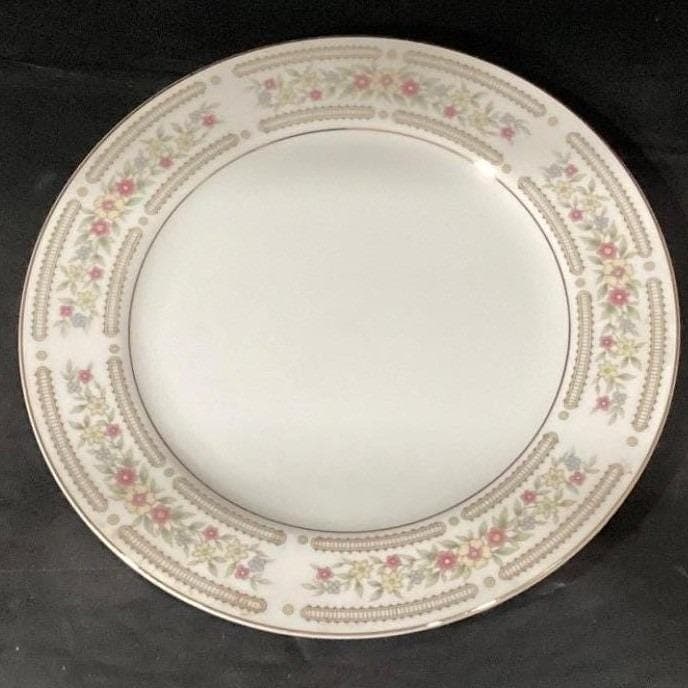 Crescent China "Chelsea" Dinner Plates, Set of 4, Vintage Porcelain Dinnerware - Thumbnail 5