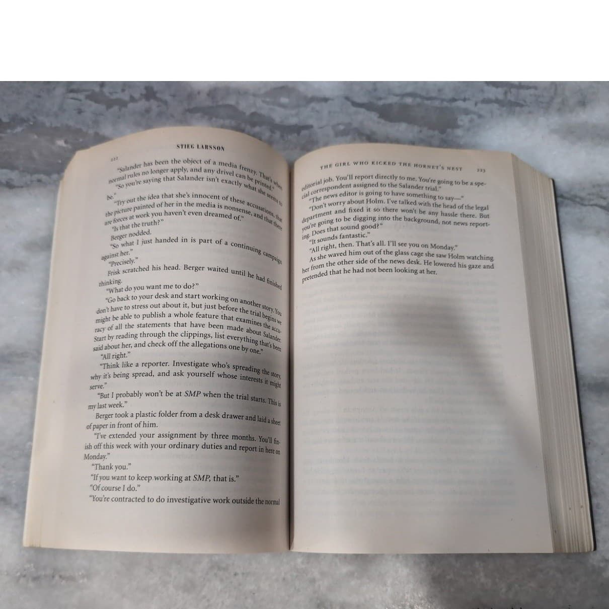 Stieg Larsson Millennium Trilogy 3 Book Set Girl With Dragon Tattoo Paperbacks - Thumbnail 13