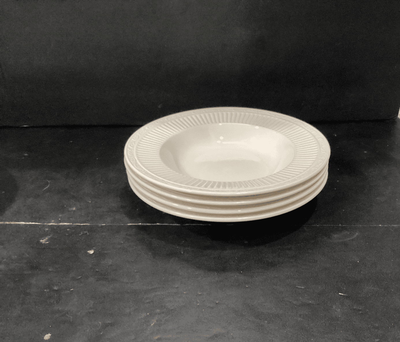 Mikasa Italian Countryside DD900 Large Rim Soup Bowl Malaysia Set Of 4, 9.5” - Thumbnail 6