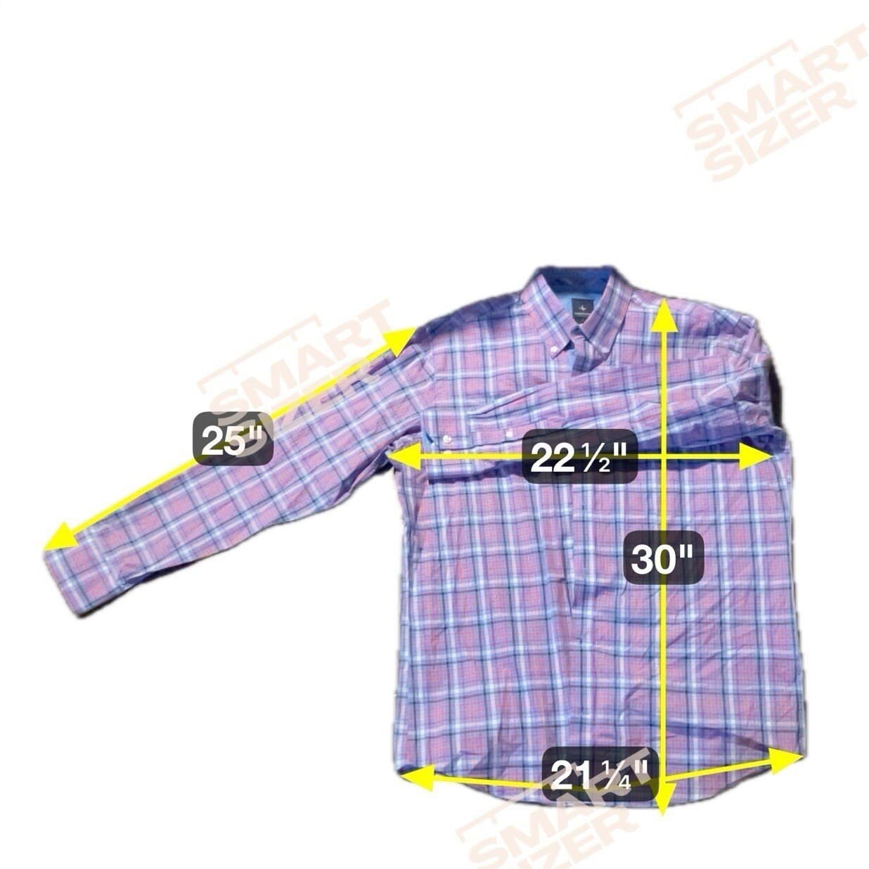 Tailorbyrd Collection Plaid Button Down Shirt Red Blue Cotton, Men's Large NWT - Thumbnail 2