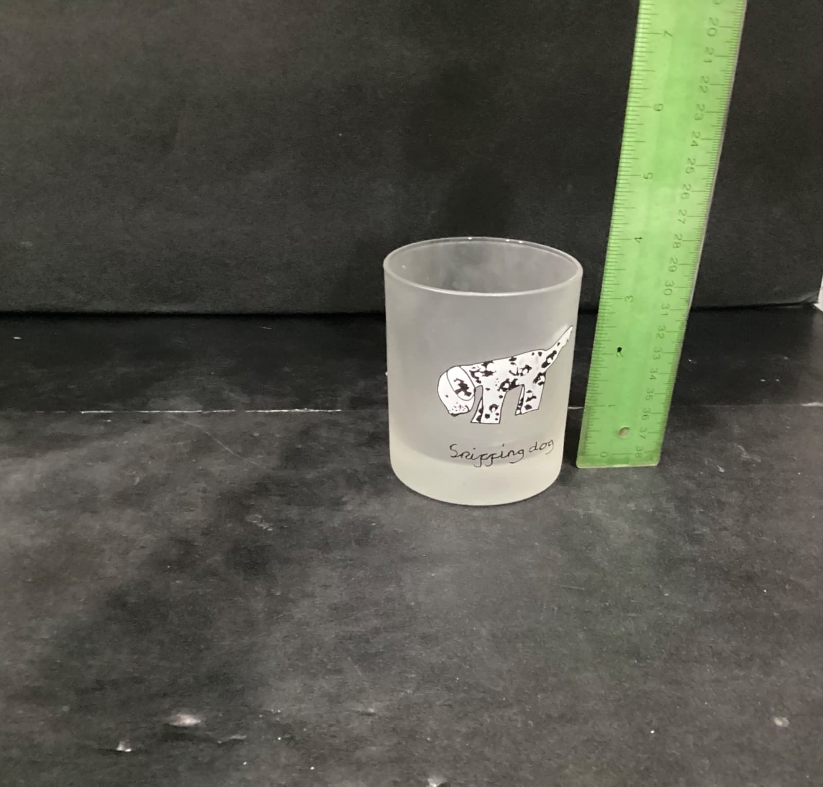 Dartington Designs France Frosted Tumblers Sniffing Dog Laughing Cat Set Of 2 - Thumbnail 10