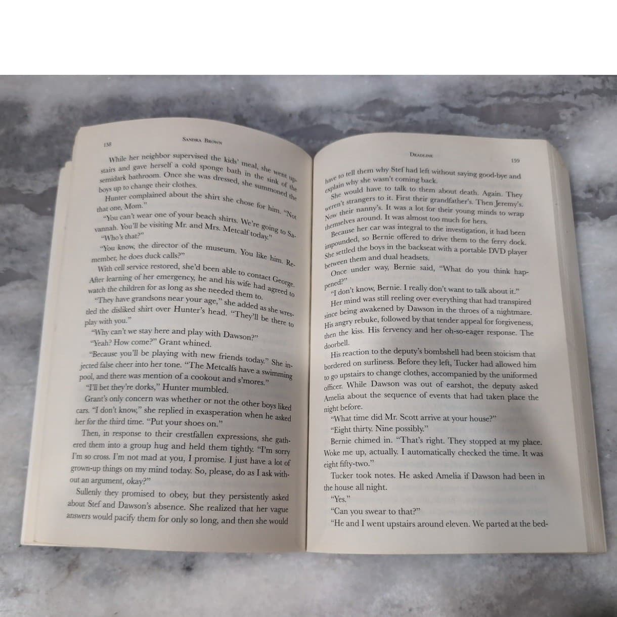 Sandra Brown Suspense Novels, Lot of 4, Mean Streak Smoke Screen Tough Customer - Thumbnail 10