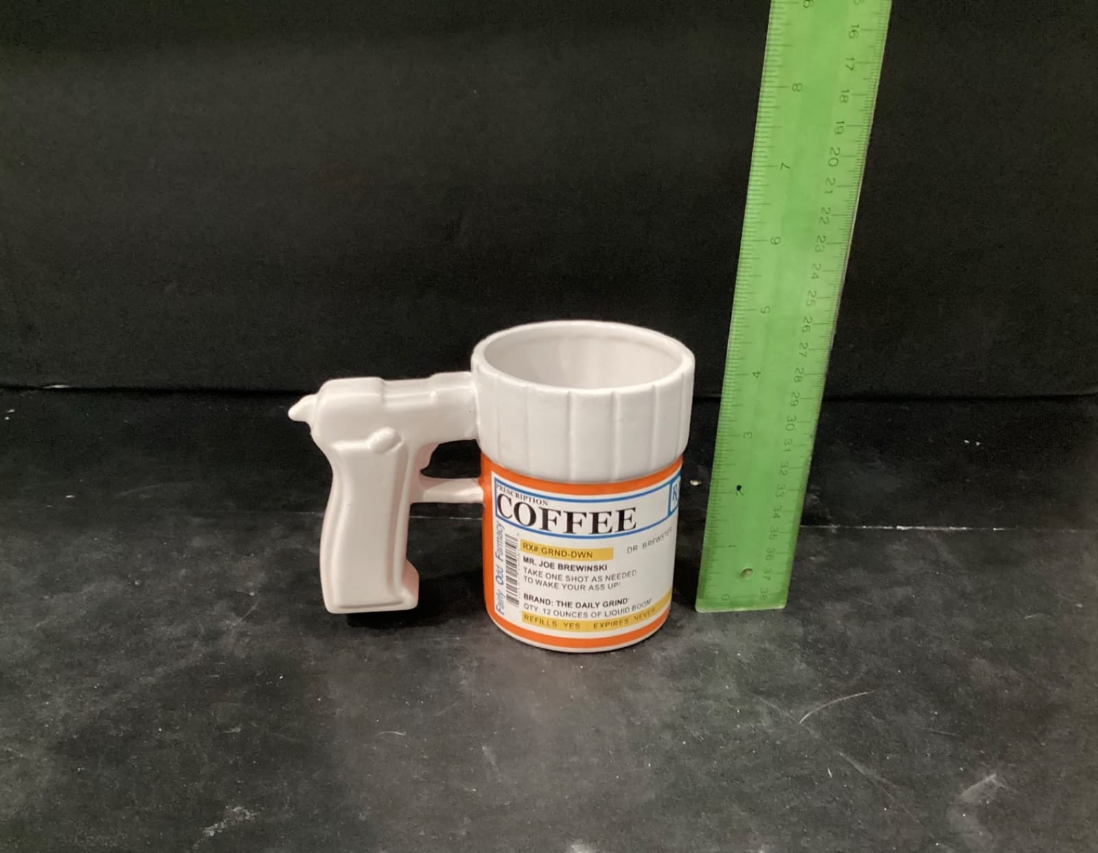 Fairly Odd Novelties Prescription Gun Coffee Mug 12 Oz - Thumbnail 6