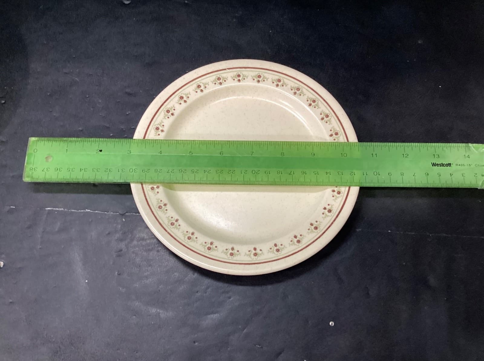 Anchor Hocking Ironstone CHANTILLY Salad Plates USA 7.5” Cottage Core Set Of 4 - Thumbnail 8
