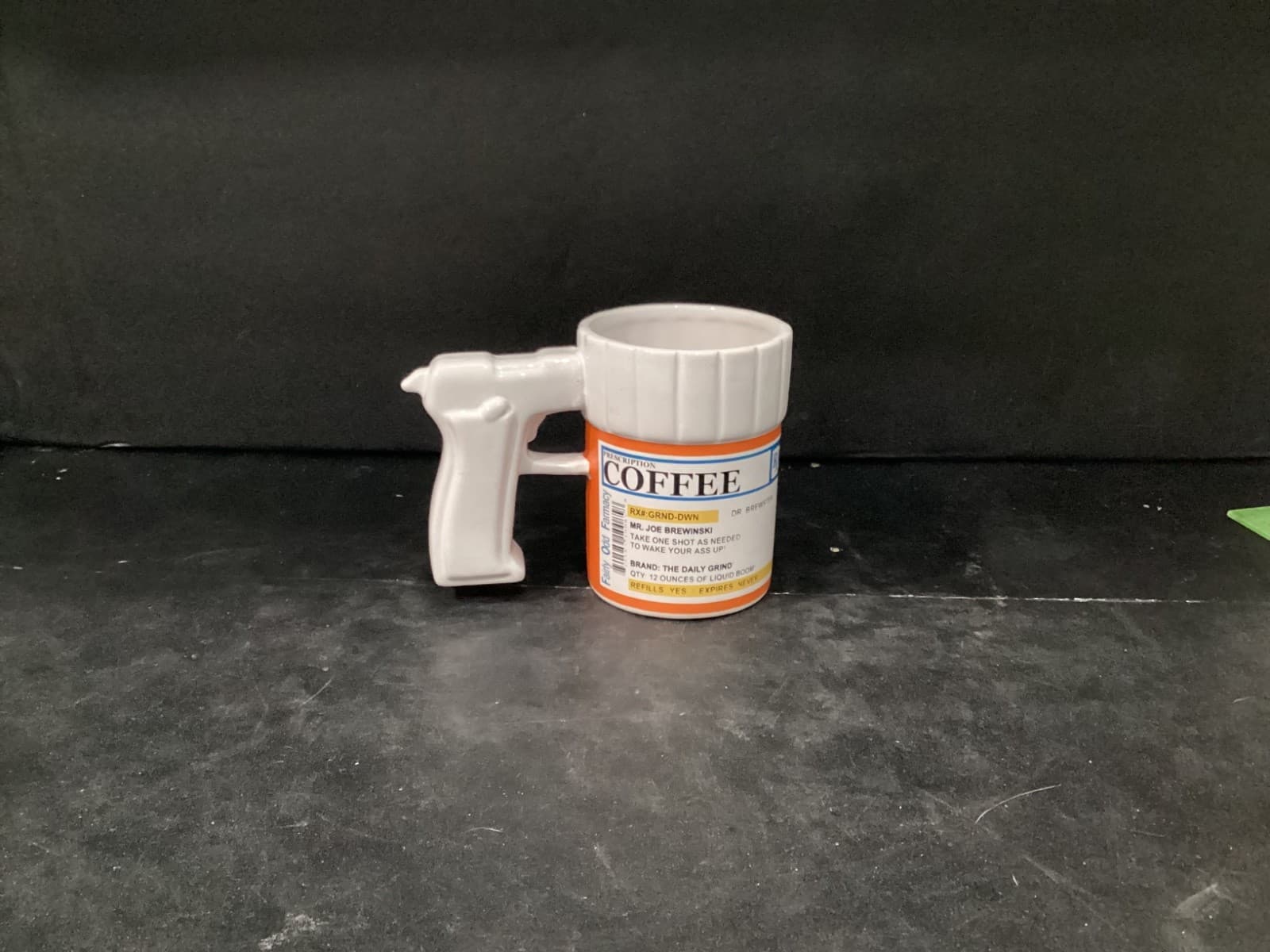 Fairly Odd Novelties Prescription Gun Coffee Mug 12 Oz