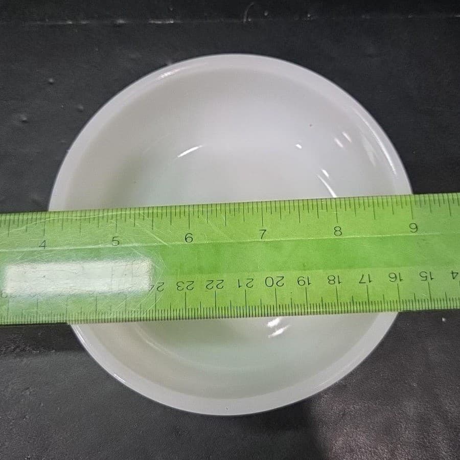 Milk Glass Stackable Soup Bowl, Vintage Kitchenware, Replacement Dinnerware - Thumbnail 5