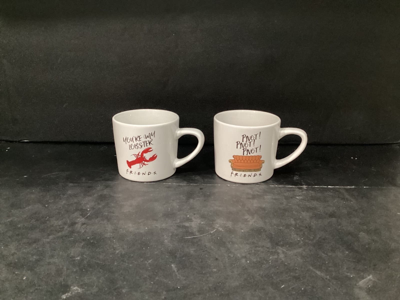 You're My Lobster & Pivot Pivot Pivot Friends TV Show Mug Coffee Cups