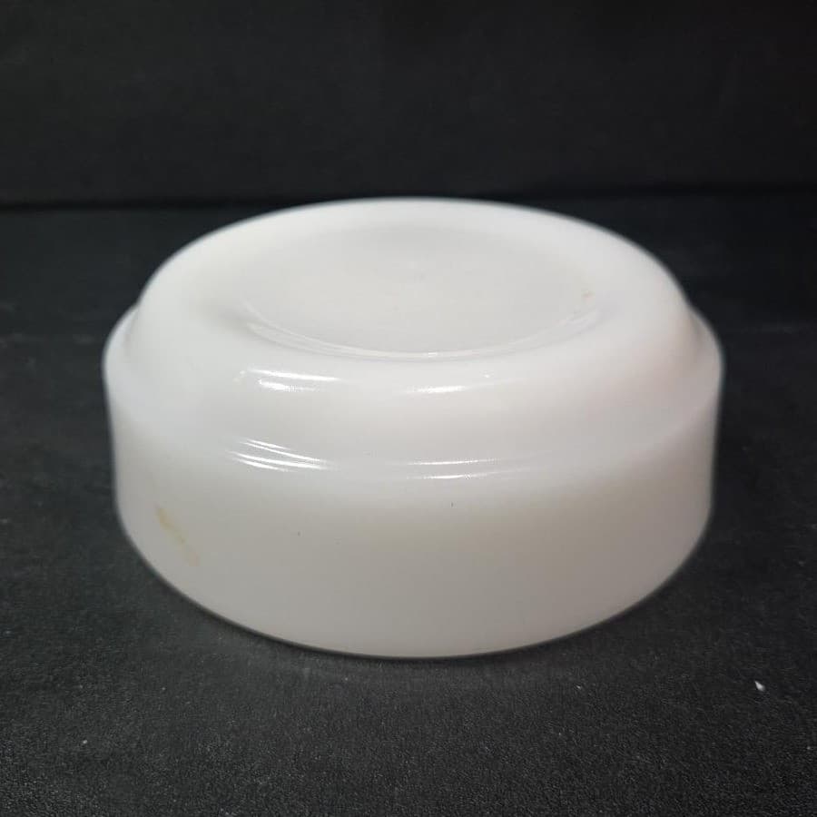 Milk Glass Stackable Soup Bowl, Vintage Kitchenware, Replacement Dinnerware - Thumbnail 8