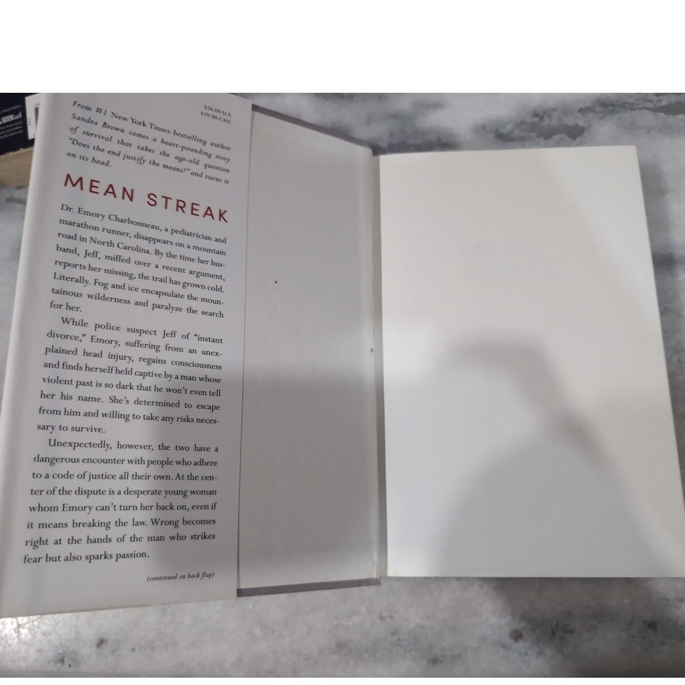 Sandra Brown Suspense Novels, Lot of 4, Mean Streak Smoke Screen Tough Customer - Thumbnail 11