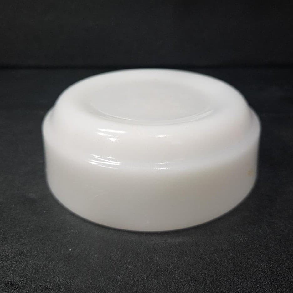 Milk Glass Stackable Soup Bowl, Vintage Kitchenware, Replacement Dinnerware - Thumbnail 7