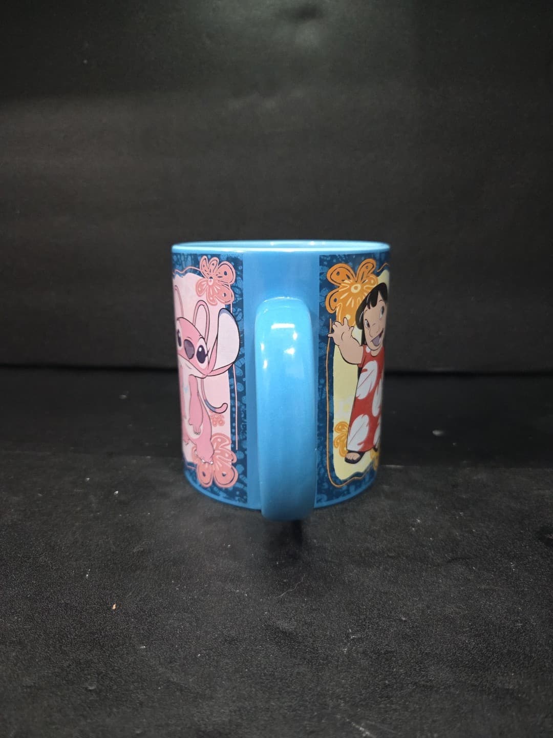 Disney's Lilo and Stitch Mug, 20 oz Ceramic Silver Buffalo Mug, Angel and Scrump - Thumbnail 4