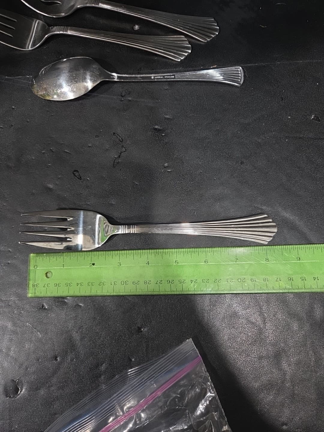 Farberware Heron Silverware Set, 4 Serving Pieces, Stainless Flatware, Cutlery - Thumbnail 7