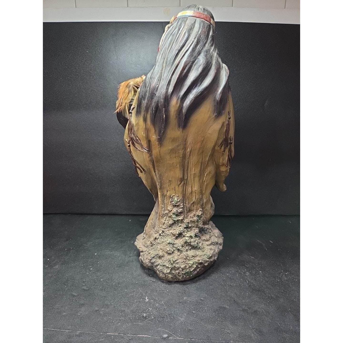 Native American Mother With Child Statue, Navajo Maternal Love Cultural Artifact - Thumbnail 4