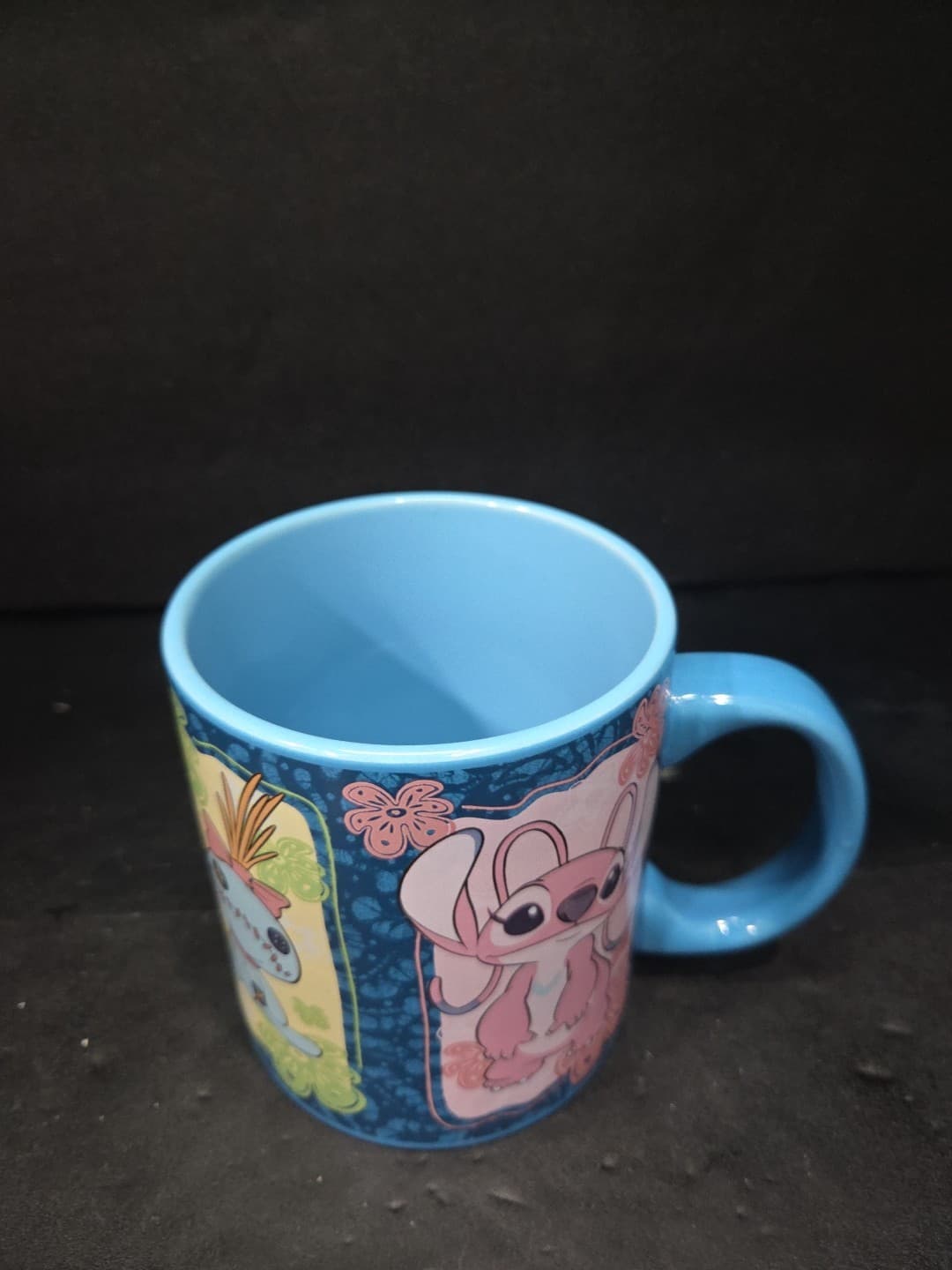 Disney's Lilo and Stitch Mug, 20 oz Ceramic Silver Buffalo Mug, Angel and Scrump - Thumbnail 5