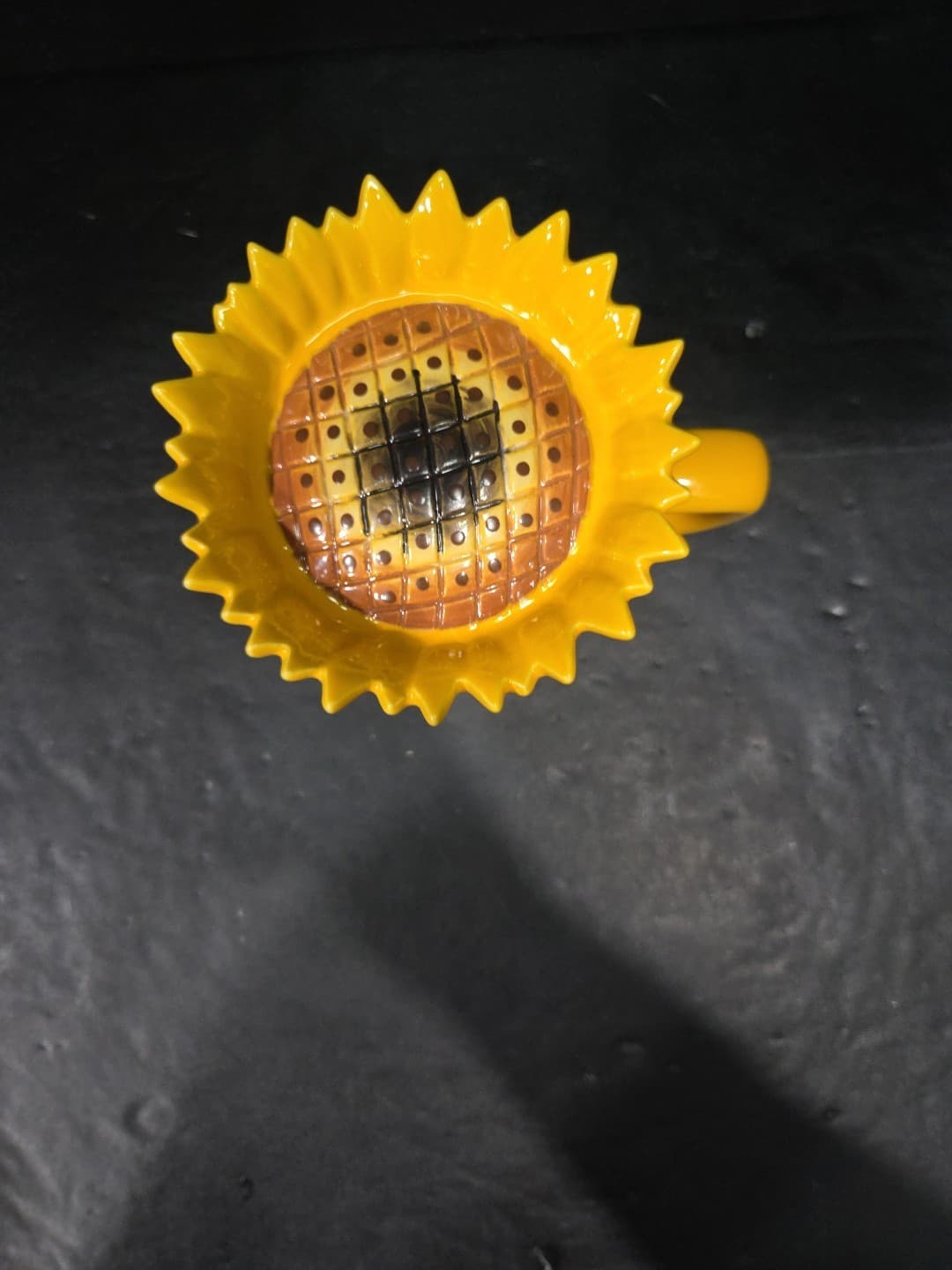 Rae Dunn "Pretty Mom" Yellow Mug, Sunflower Topper, Floral Mug, Mother's Day - Thumbnail 6