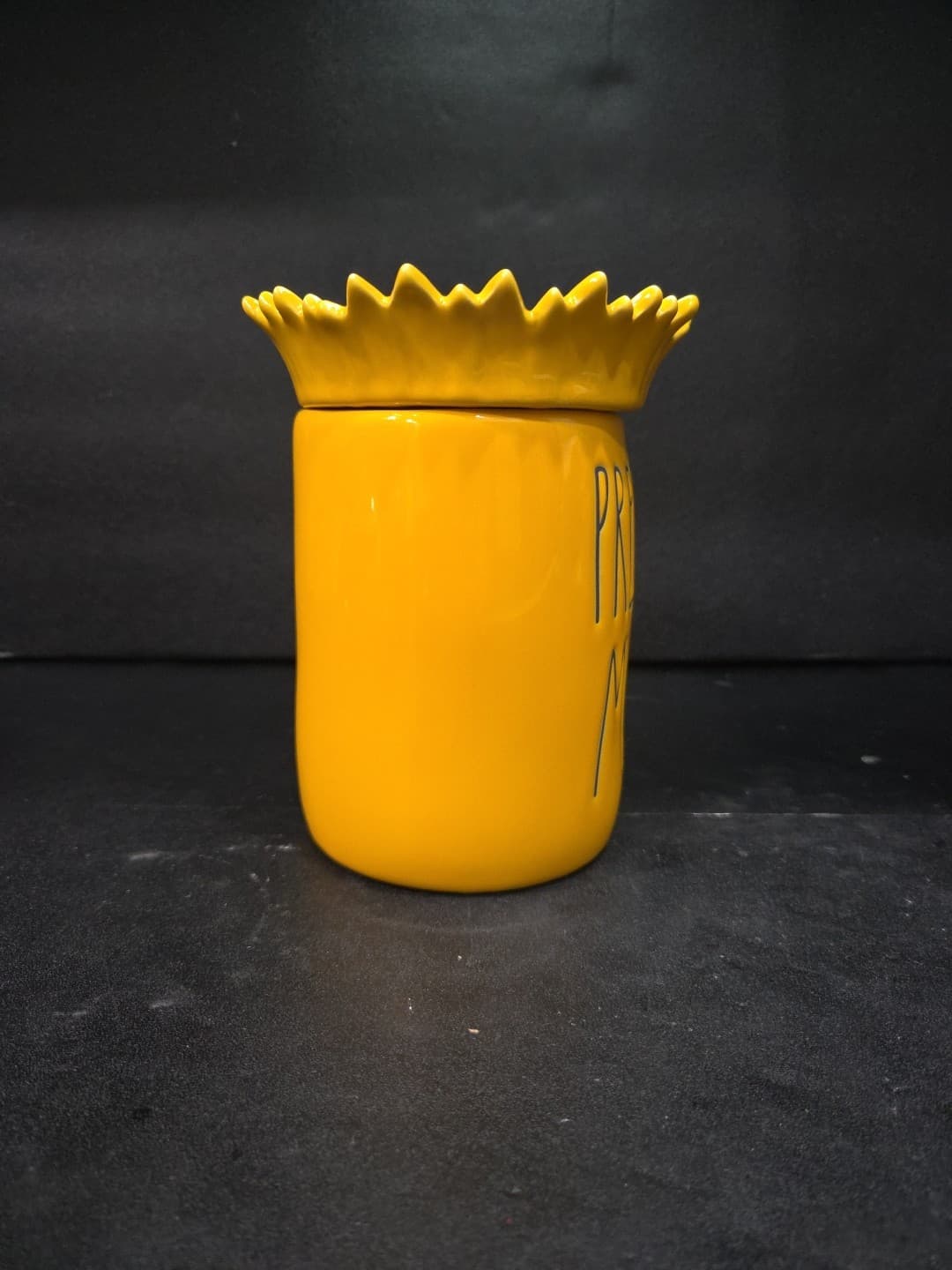 Rae Dunn "Pretty Mom" Yellow Mug, Sunflower Topper, Floral Mug, Mother's Day - Thumbnail 2