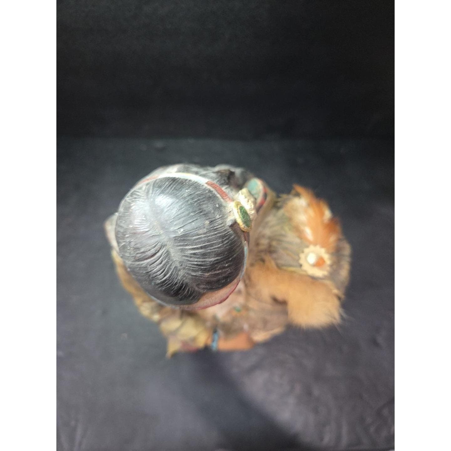 Native American Mother With Child Statue, Navajo Maternal Love Cultural Artifact - Thumbnail 7