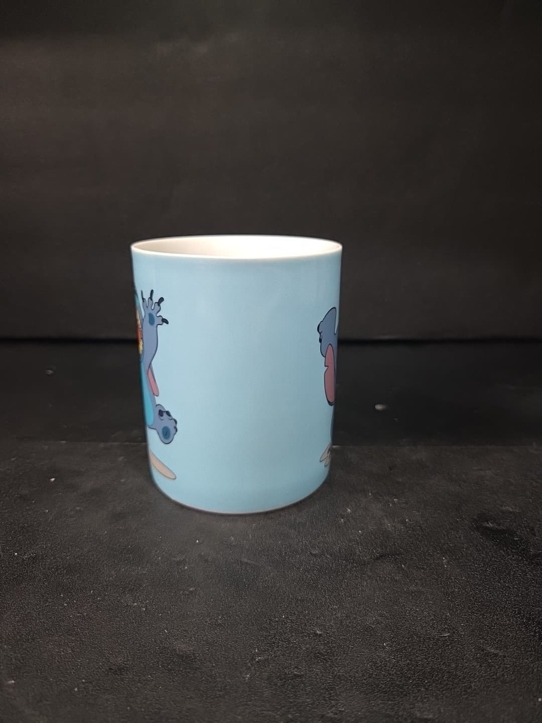 Disney Stitch Coffee Mug, Lilo & Stitch Puddles Tea Mug, Ceramic Cup 10 oz, Gift - Thumbnail 2