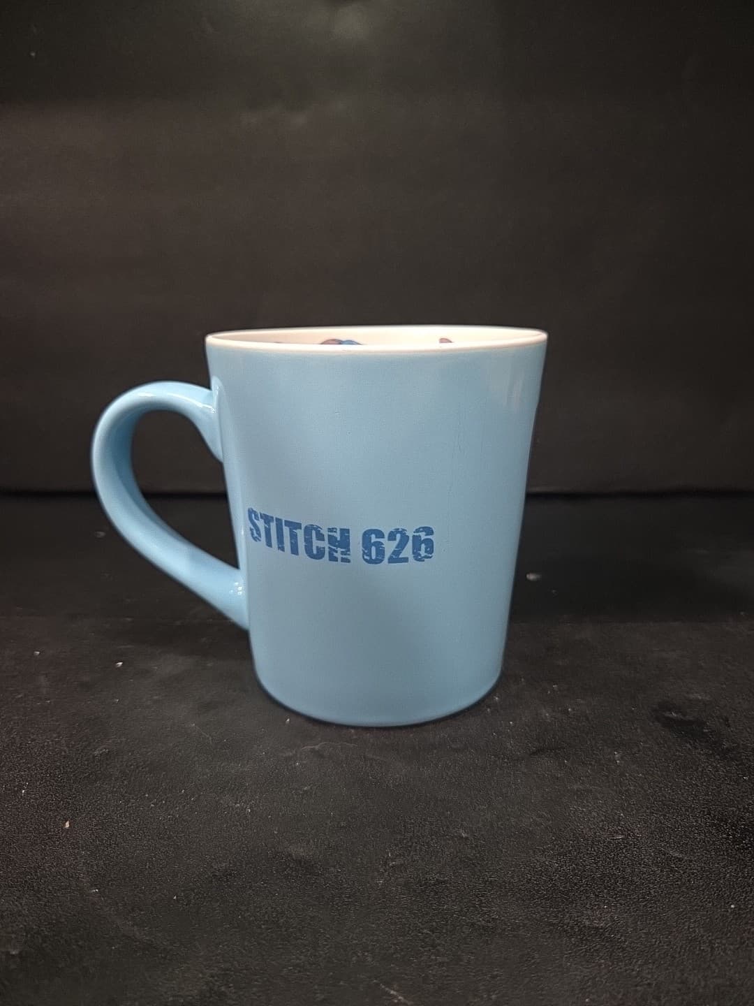 Disney Stitch 626 Oversized Coffee Mug 14 oz, Large Tea Cup, Blue Stitch Mug - Thumbnail 3