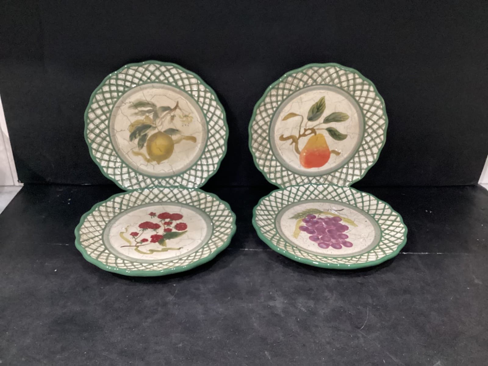 Certified International Raymond Waites Cornucopia Set Of 4 Salad Plates 8.25”