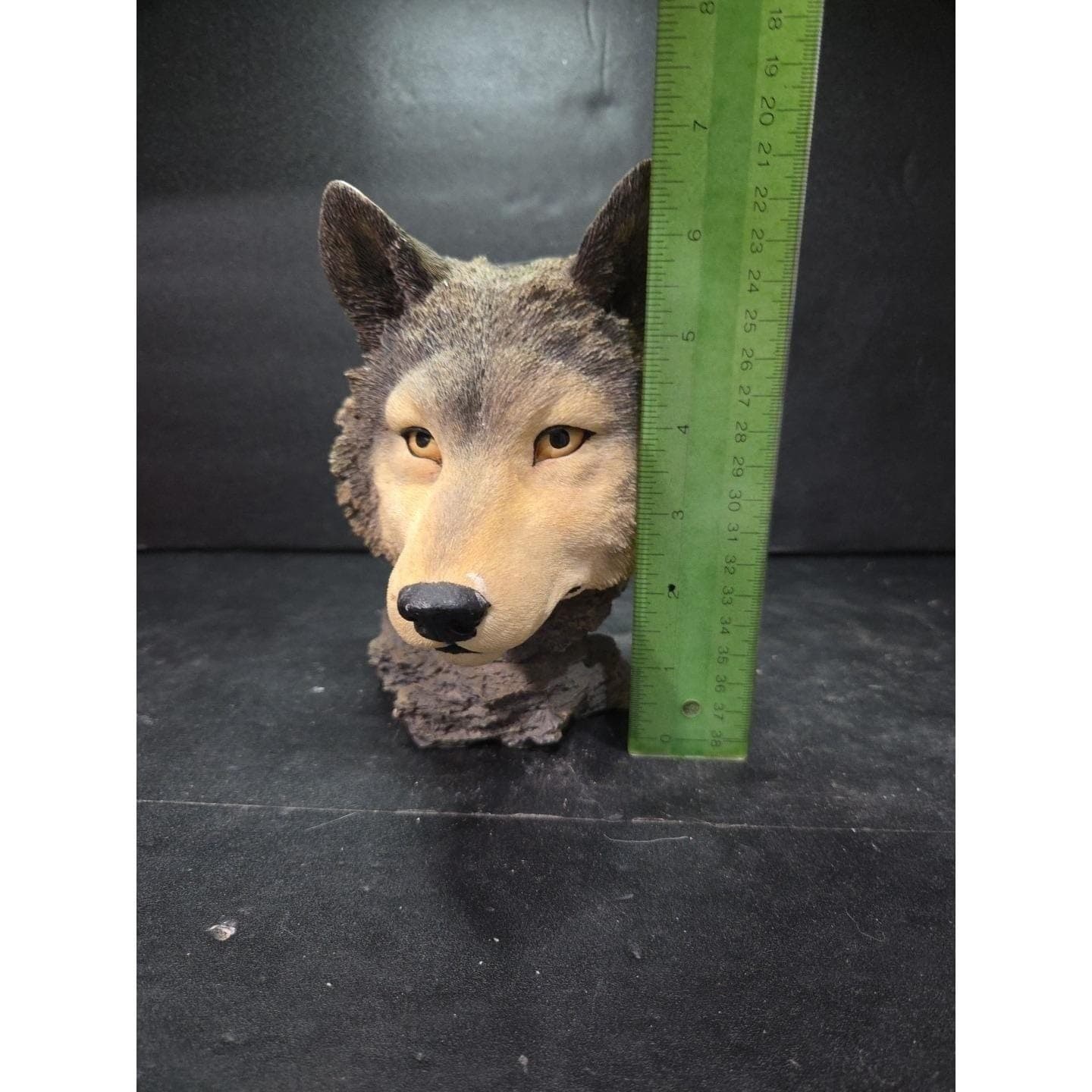 Wolf Head Bust Figurine Sculpture, Vintage Westland Giftware Wildlife Collection - Thumbnail 9