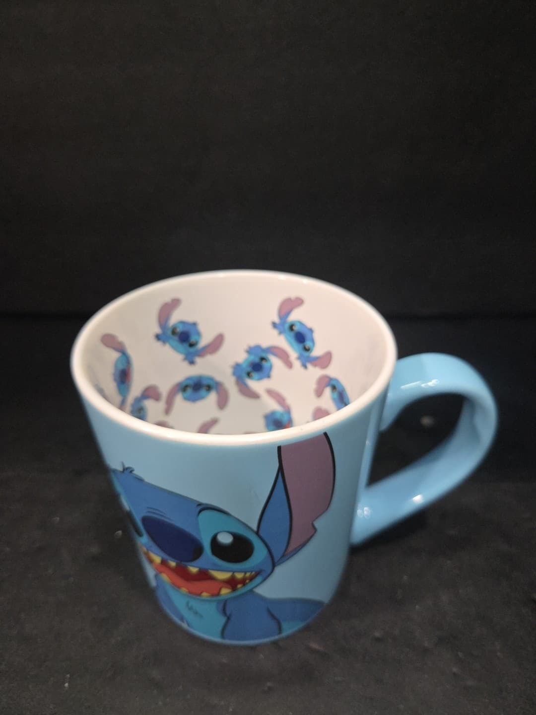 Disney Stitch 626 Oversized Coffee Mug 14 oz, Large Tea Cup, Blue Stitch Mug - Thumbnail 5