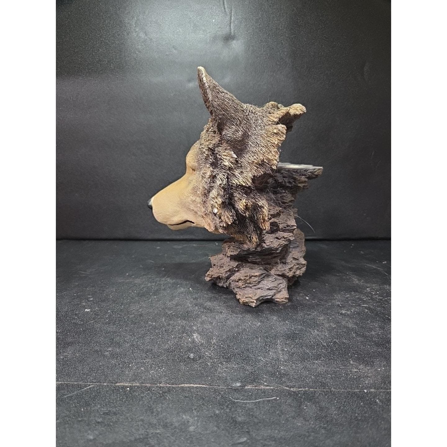 Wolf Head Bust Figurine Sculpture, Vintage Westland Giftware Wildlife Collection - Thumbnail 5