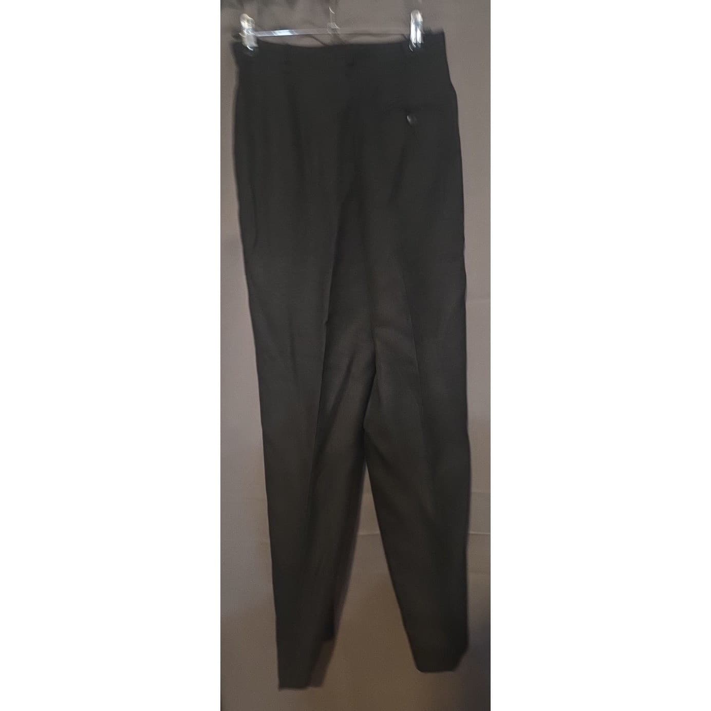 Liz Claiborne Collection Black Pleated Trousers, High Waist Pants, Women's 8 - Thumbnail 4