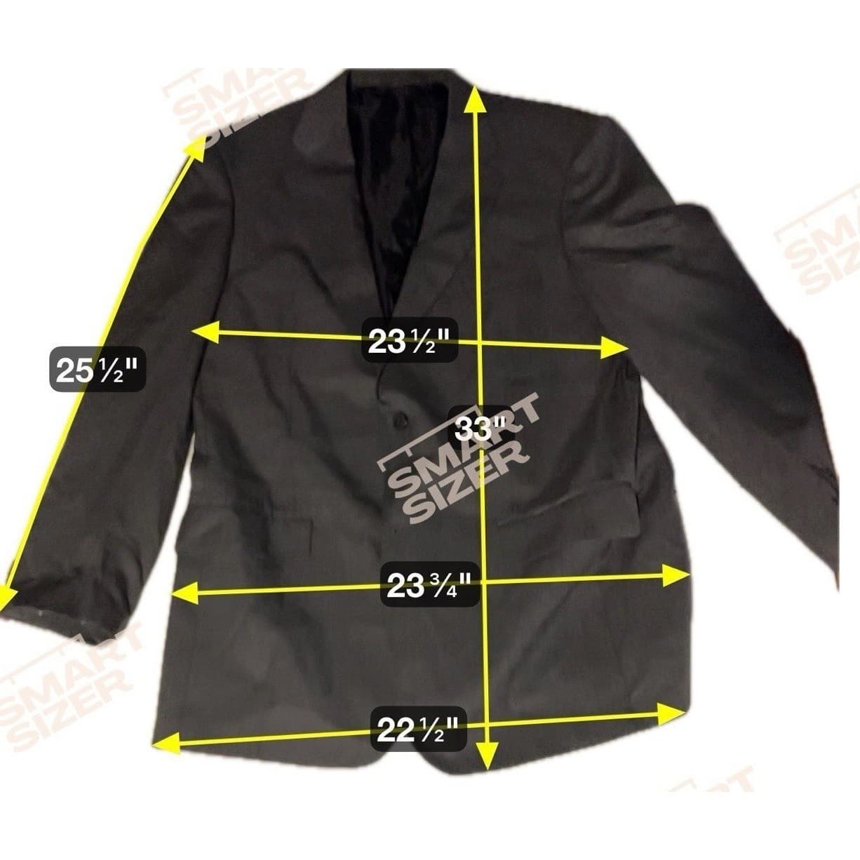 Haggar Charcoal Gray 2-Button Suit Jacket, Men's 44L Blazer, Micro-Texture - Thumbnail 2