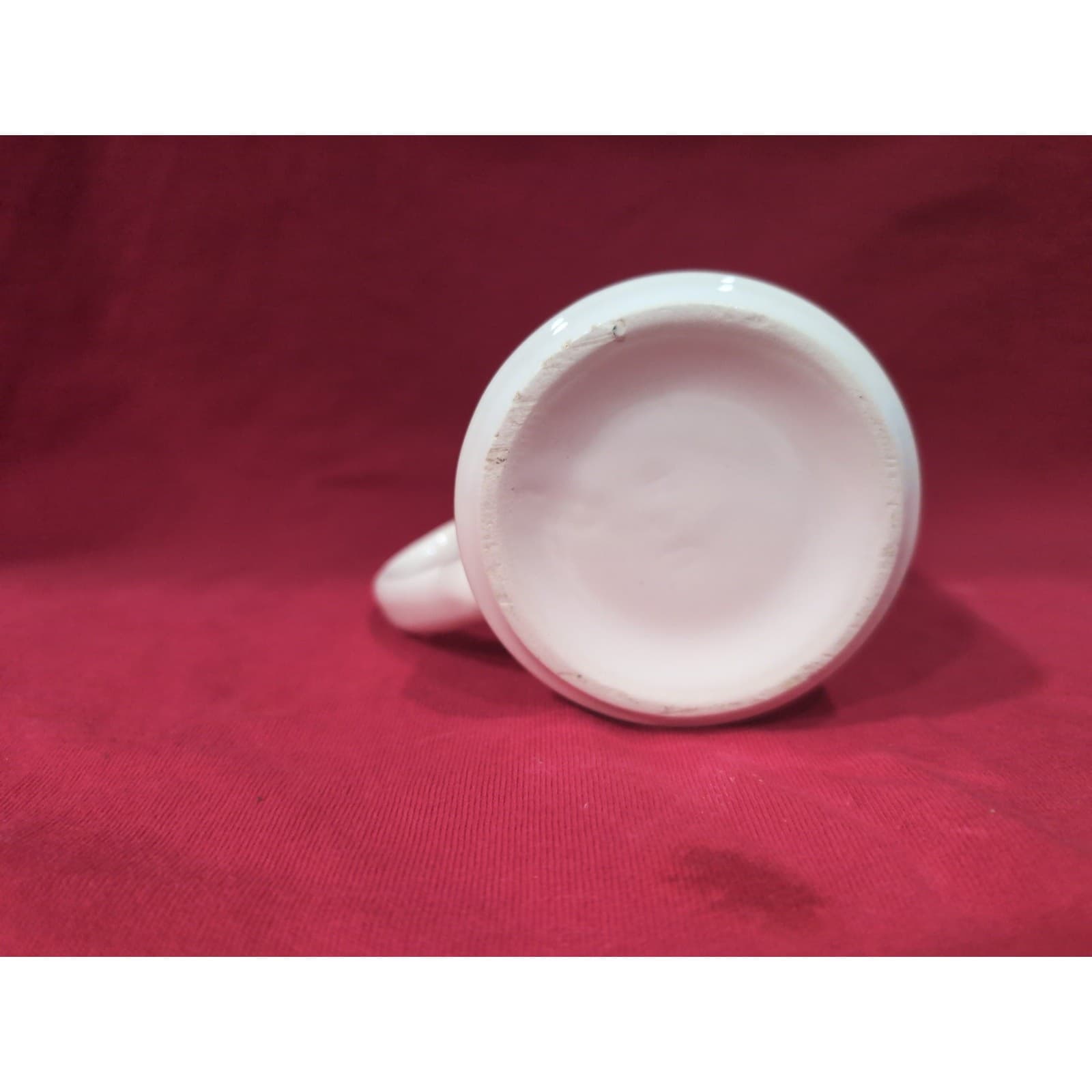 Smurfs Cartoon Character Mug, 1980s Ceramic Coffee Cup, Collectible White Mug - Thumbnail 7