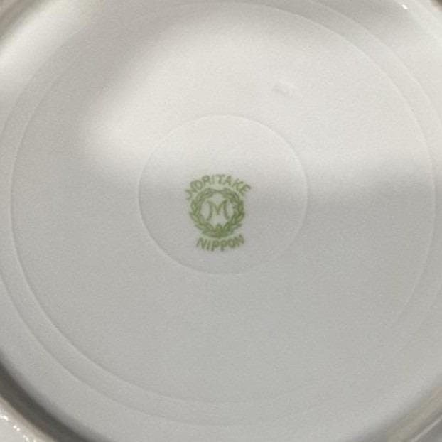 Noritake China Nippon Salad Plates, Set of 4, Blue Cornflowers & Green Leaves - Thumbnail 4