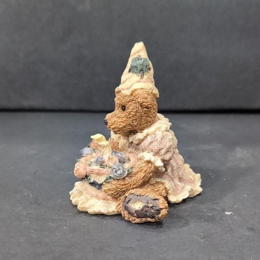 Enesco Boyds Bears "Bailey's Birthday" 1993, Collectible Figurine with Candle - Thumbnail 6