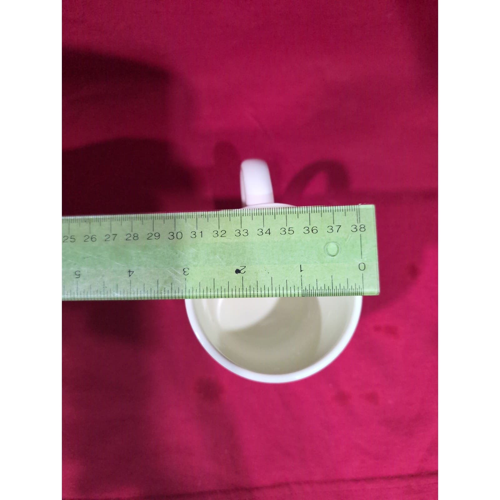 Smurfs Cartoon Character Mug, 1980s Ceramic Coffee Cup, Collectible White Mug - Thumbnail 10