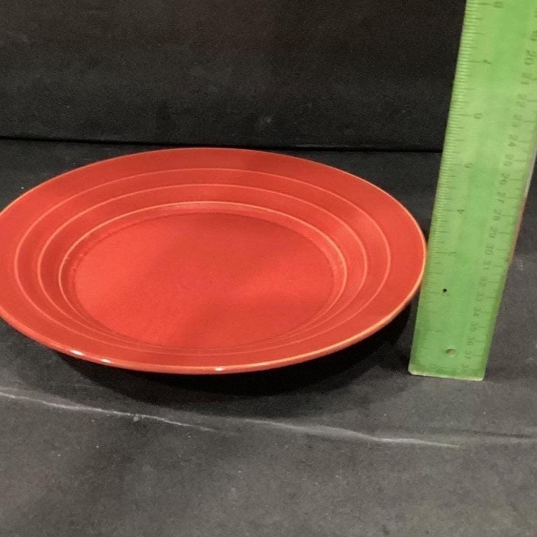 Pfaltzgraff Athena Red Dinner Plates, Set of 3, Vintage Dinnerware, Tableware - Thumbnail 3
