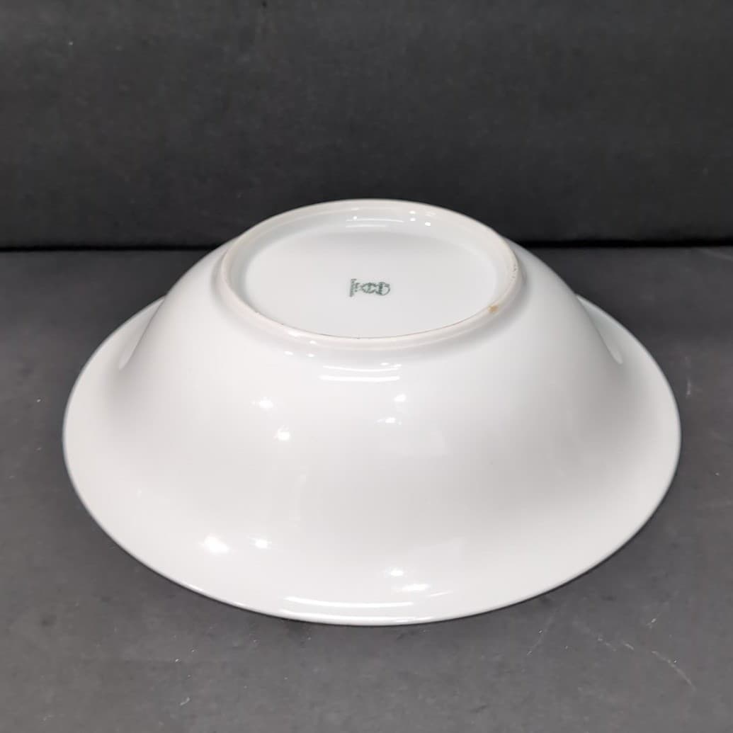 Epiag "Elyrian" Serving Bowl, Bohemian Art Deco China, Blue and Gold Design - Thumbnail 12