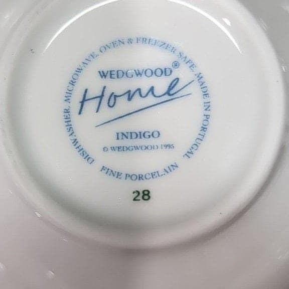 Wedgwood Indigo Place Setting, 5 Piece Set, Fine China, Dinnerware Collection - Thumbnail 8