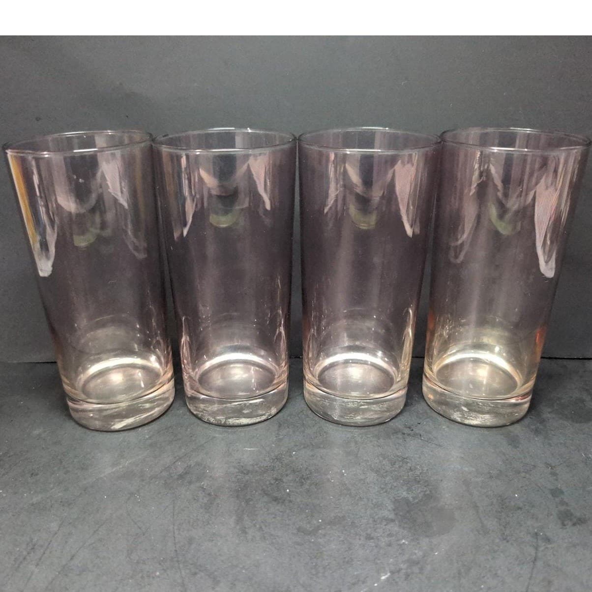Libbey Ombre Blush Pink Tumblers, Set of 4, Vintage Glassware, Drinking Glasses - Thumbnail 5