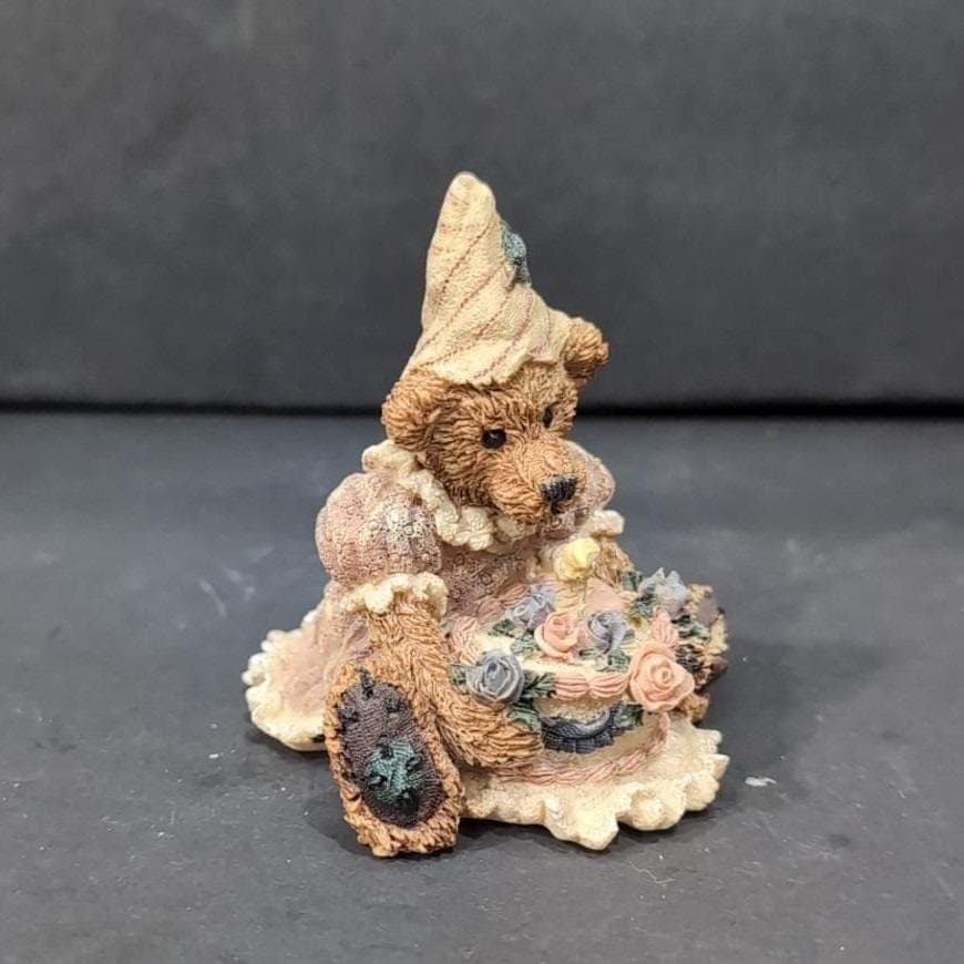 Enesco Boyds Bears "Bailey's Birthday" 1993, Collectible Figurine with Candle - Thumbnail 10