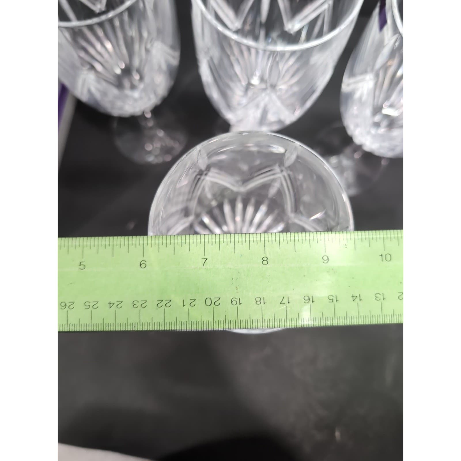 Waterford Marquis Crystal Glass, Brookside Iced Glasses, Set of 4, German - Thumbnail 10