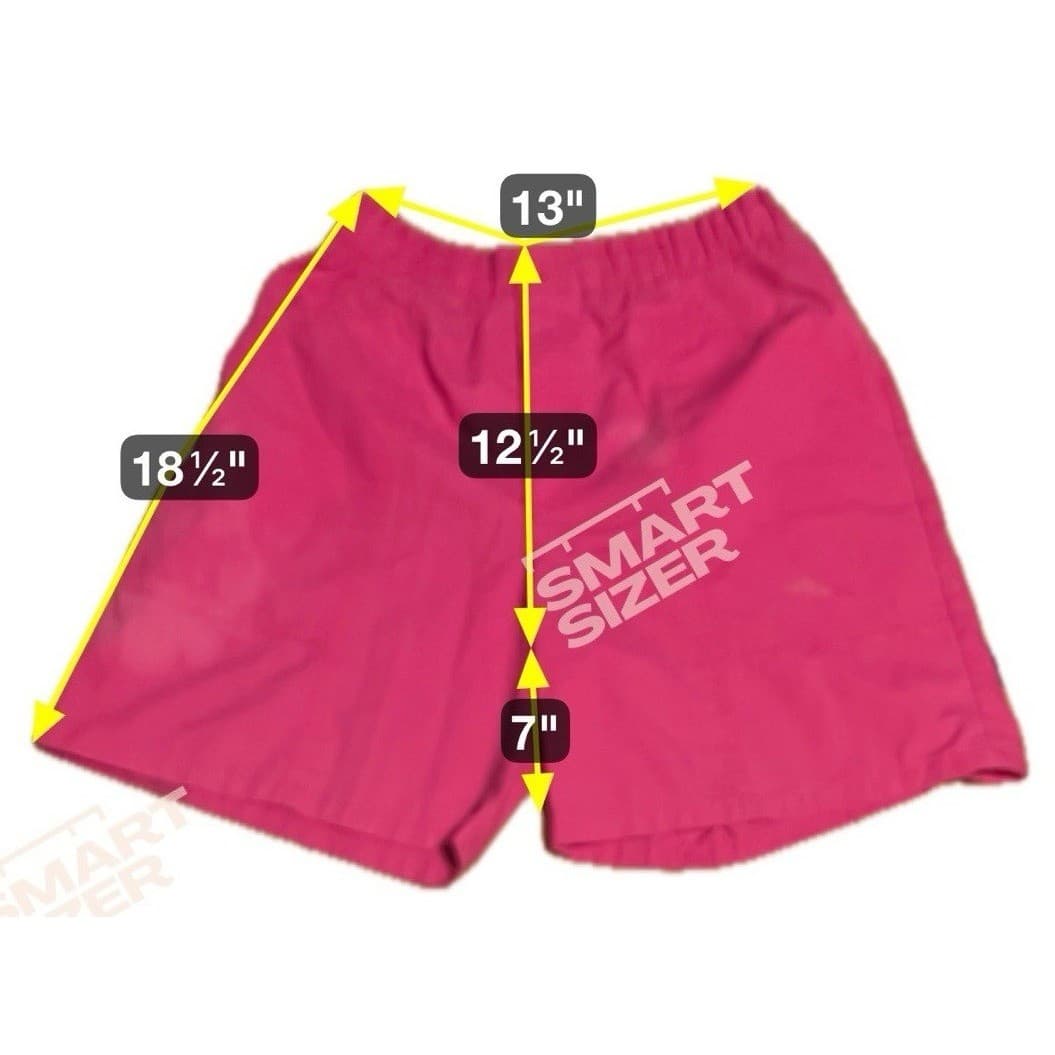 Blue Cabana Hot Pink Elastic Waist Utility Shorts, Woman's Small, Vintage Style - Thumbnail 7