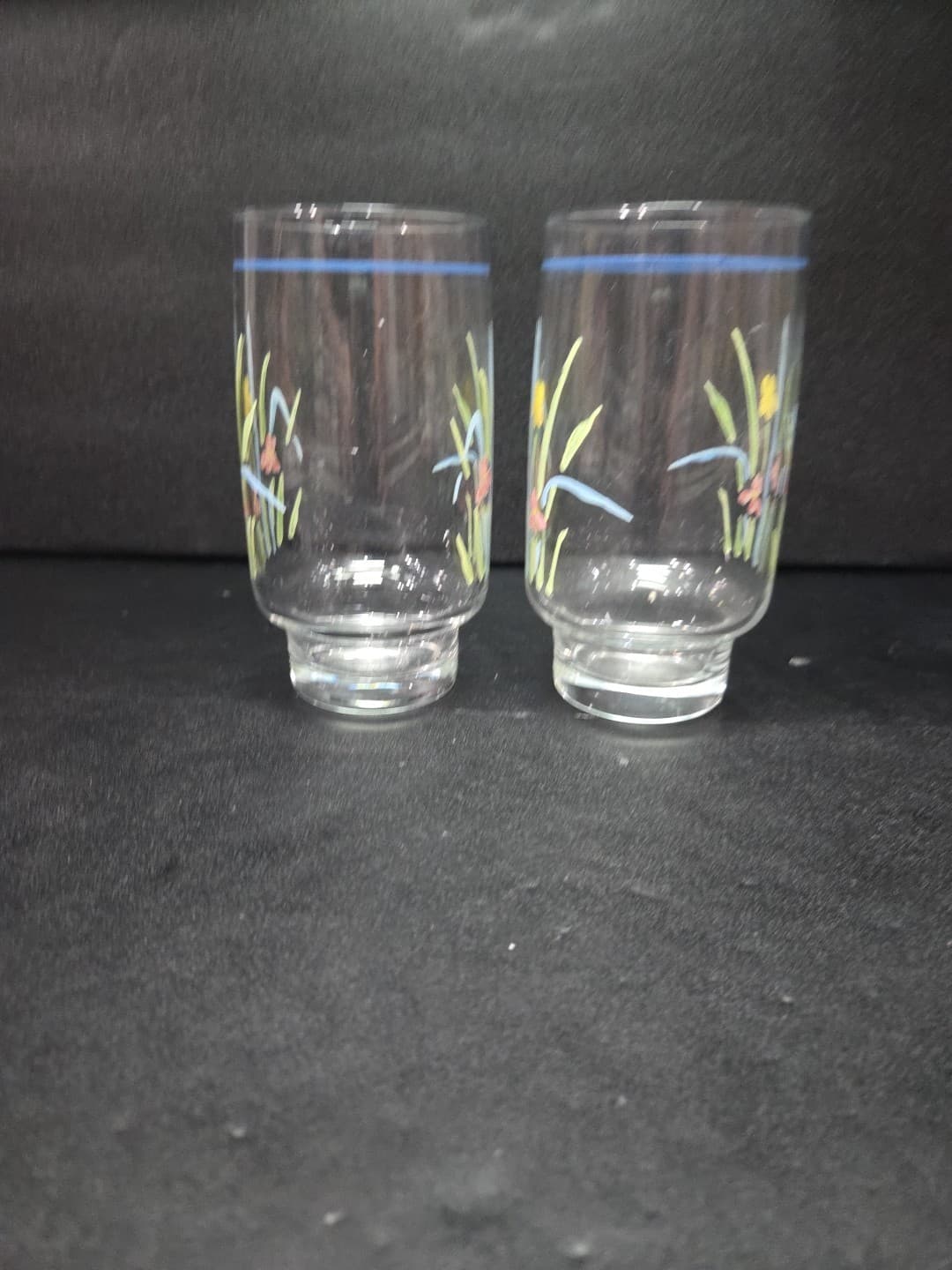 Sango Pastels Floral Short Tumblers, Easter Spring Glasses, Set of 2 Glasses - Thumbnail 4